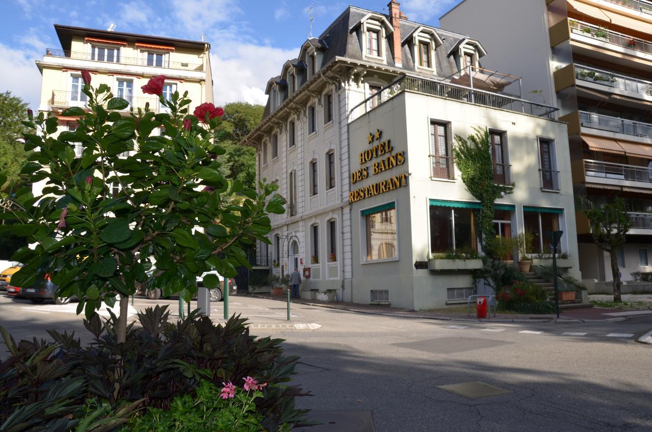 Hotel Des Bains Aix-les-Bains Exteriör bild